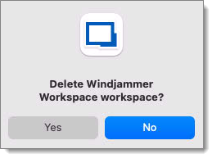 Delete workspace