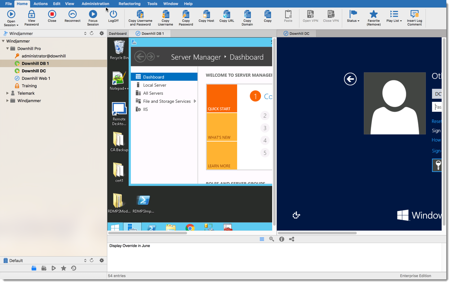 Split Window – Drag and Drop