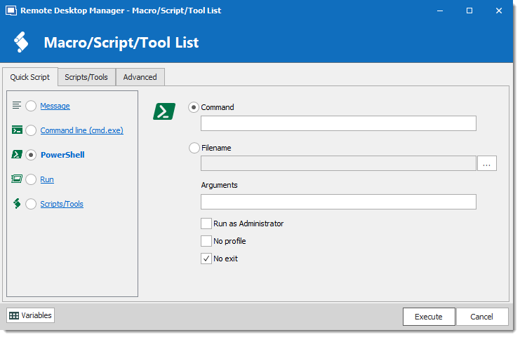 Quick Script – PowerShell