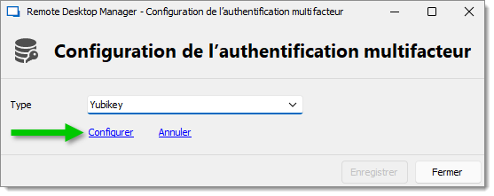 Configurer l'authentification multifacteur
