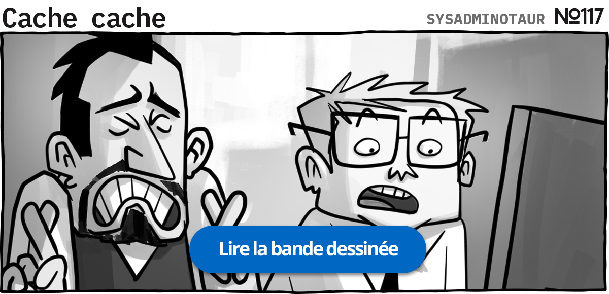 Sysadminotaur #117 : Cache-Out