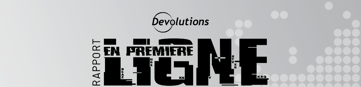 Rapport En première ligne - Infolettre #118 - Mai 2022