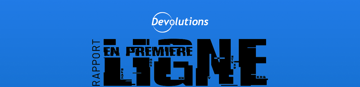 Rapport En première ligne - Infolettre #123 - October 2022