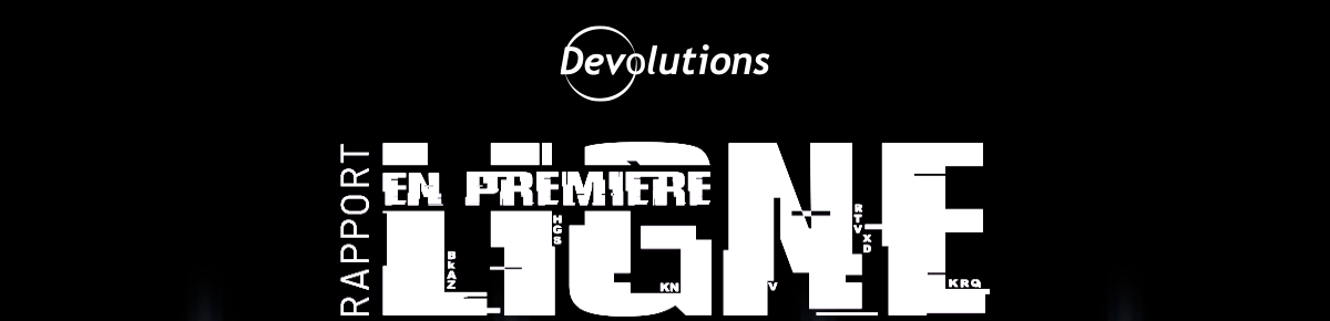 Rapport En première ligne - Infolettre #125 - Décembre 2022
