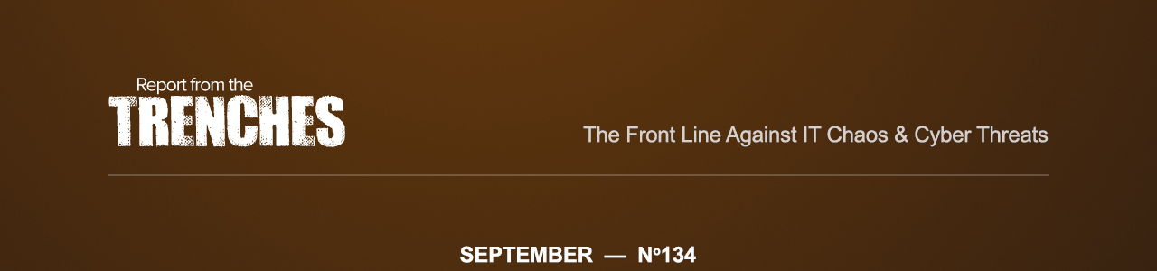 Report From The Trenches - Newsletter #134 - September 2023