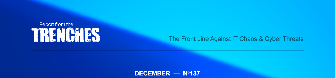 Report From The Trenches - Newsletter #137 - December 2023