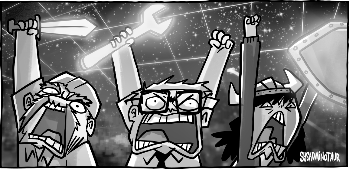 Sysadminotaur 141 - Cybersecurity According to ...
