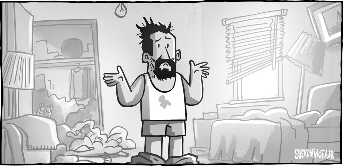 Sysadminotaur 143 - Aerial Screwed
