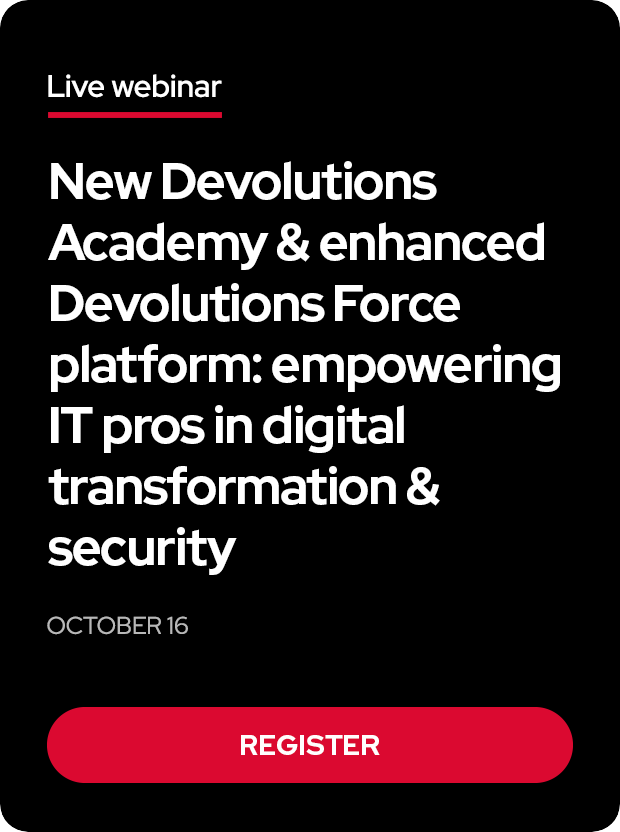 Webinar Force + Devo Academy