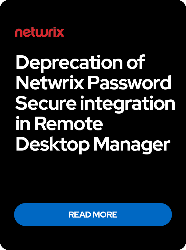 Netwrix Deprecation