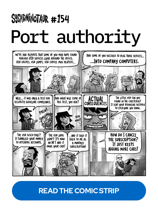 Sysadminotaur 154