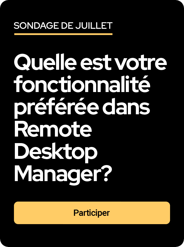 Sondage juillet
