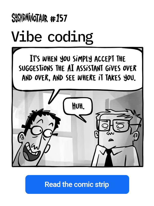 Sysadminotaur 157