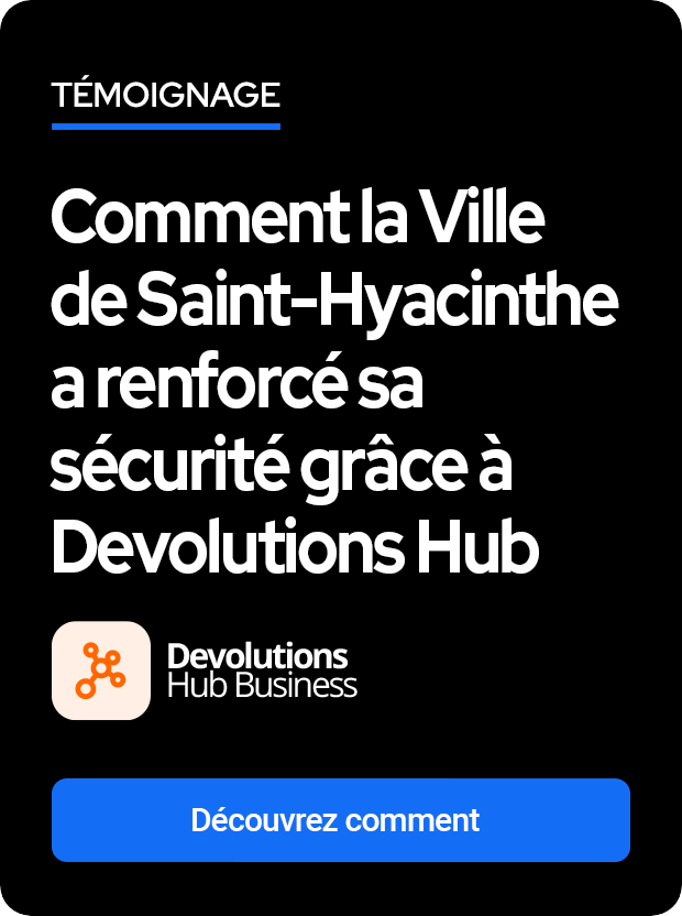 Customer story Didier Godot et Ville de Saint-Hyacinthe