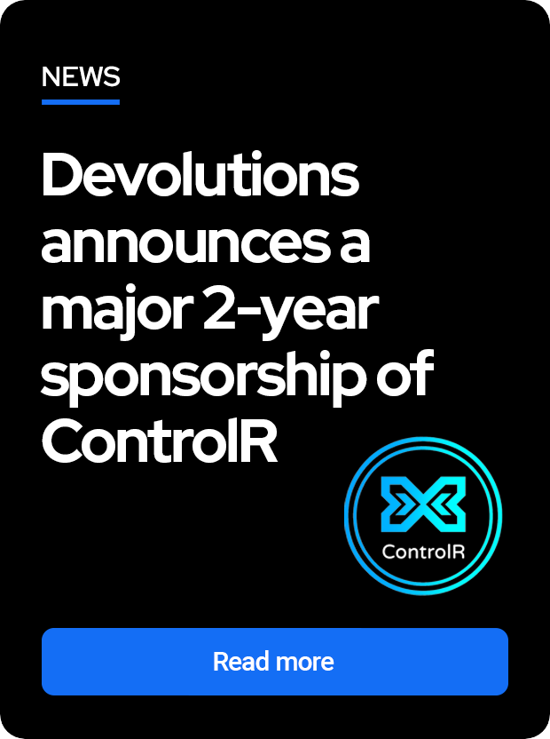 Devolutions x ControlR