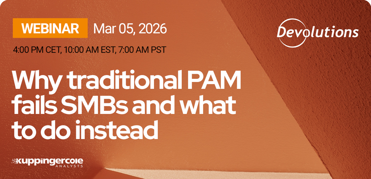 KuppingerCole webinar