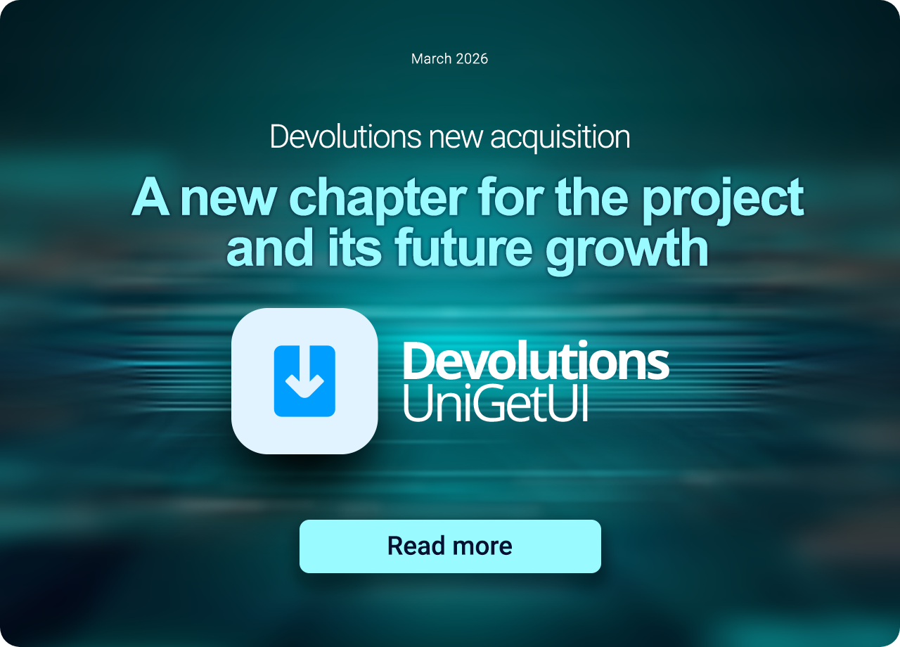 Devolutions x UnigetUI