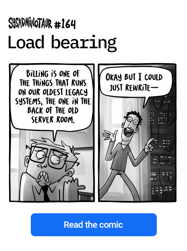 Sysadminotaur 164