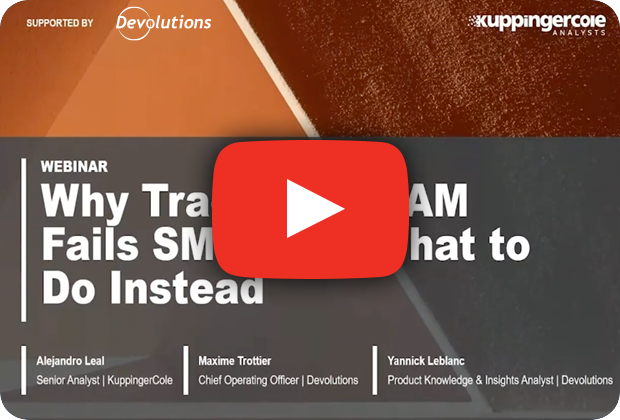 KuppingerCole webinaire