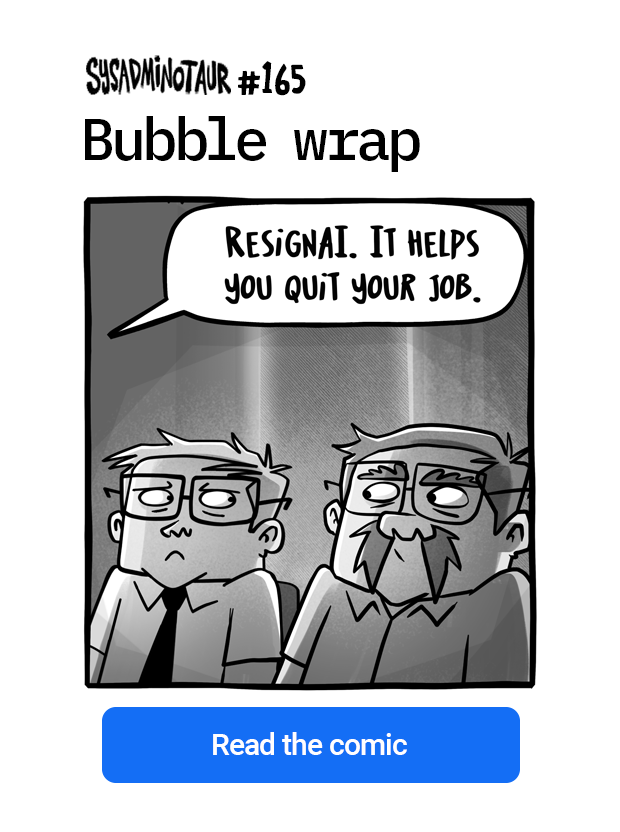 Sysadminotaur 165