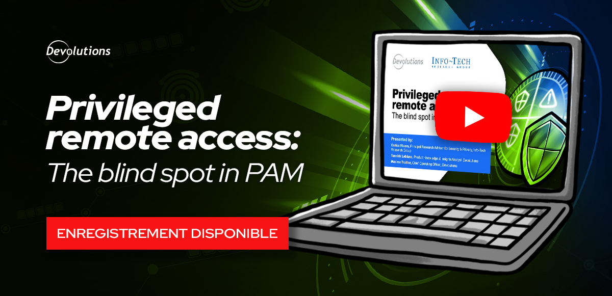 Infotech PAM webinar recording