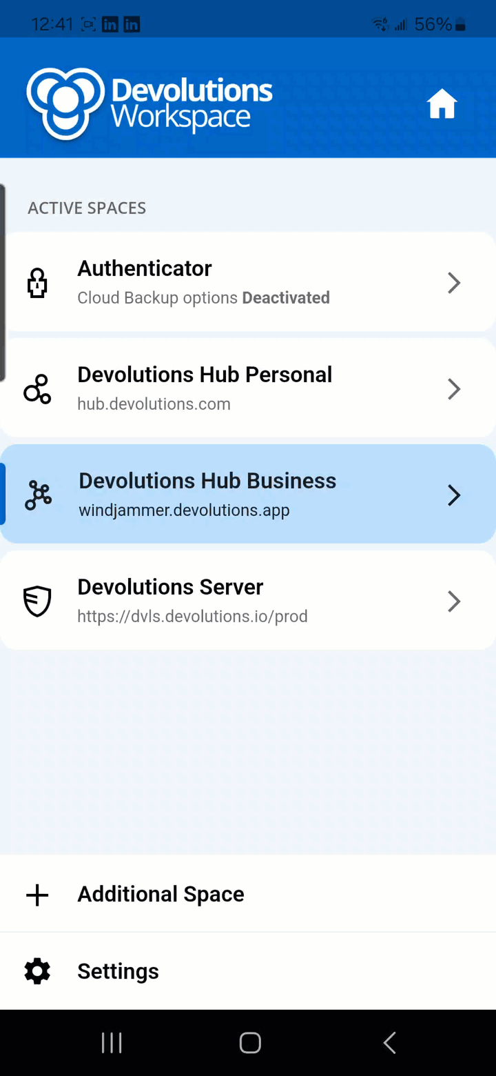 Easily access your organization's Devolutions Hub contents