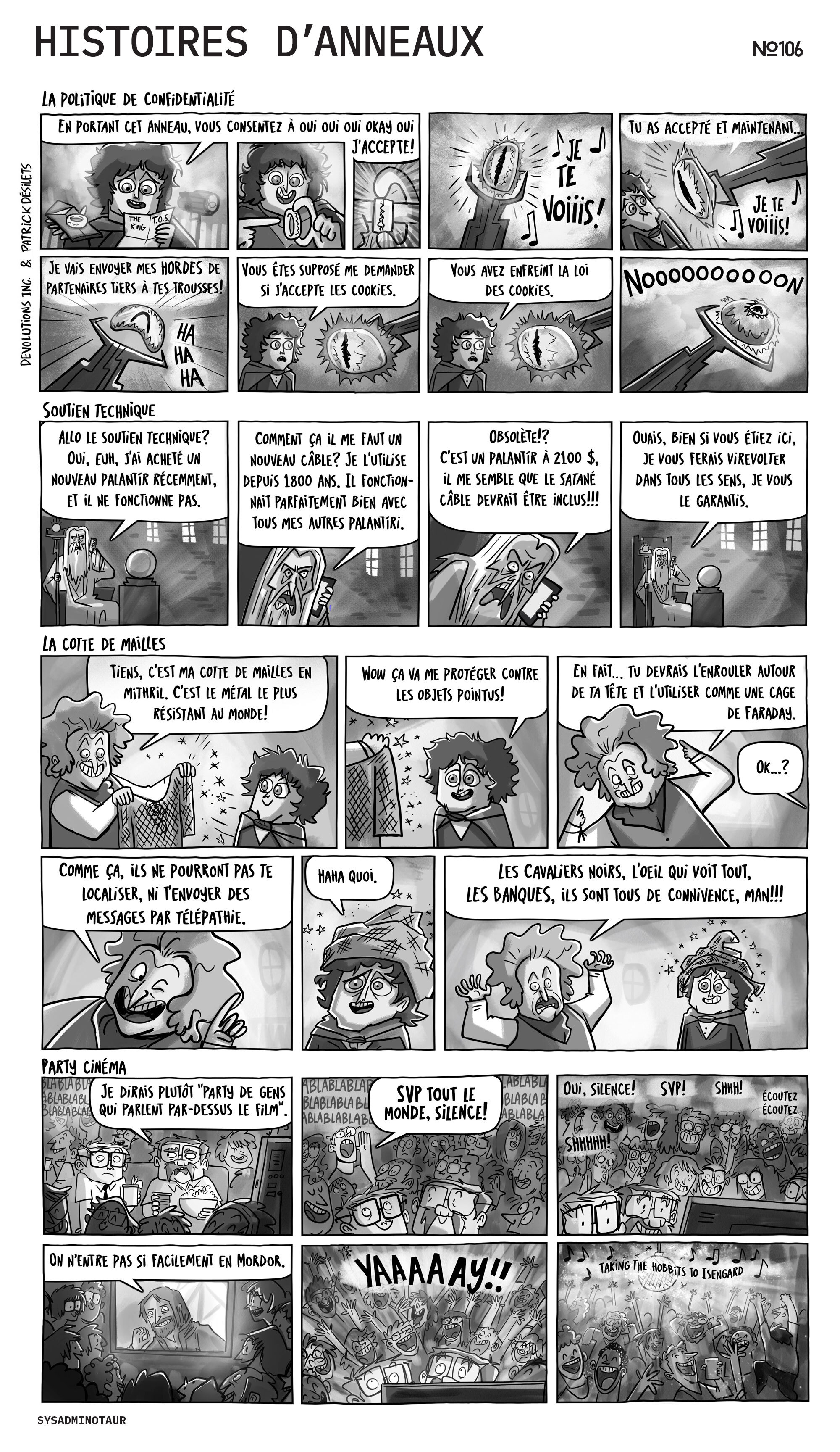 !!Sysadminotaur #106 : Histoires d’anneaux