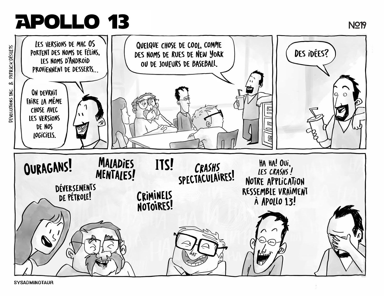 !!Sysadminotaur #19 - Apollo 13