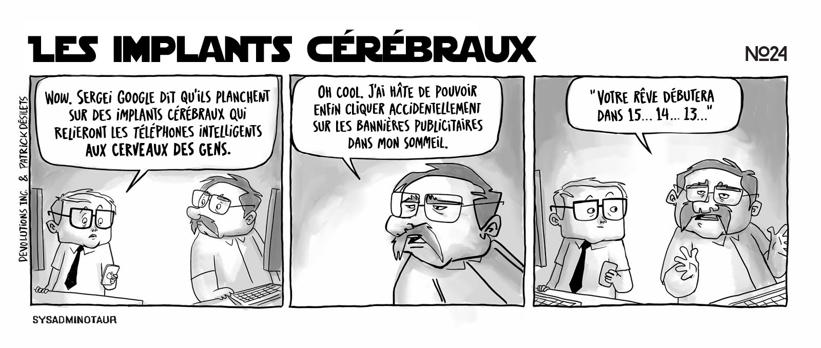 !!Sysadminotaur #24 - Les implants cérébraux