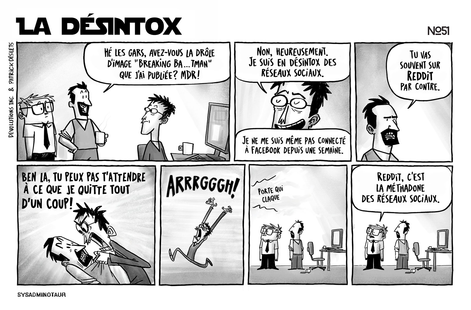!!Sysadminotaur #51 : La désintox