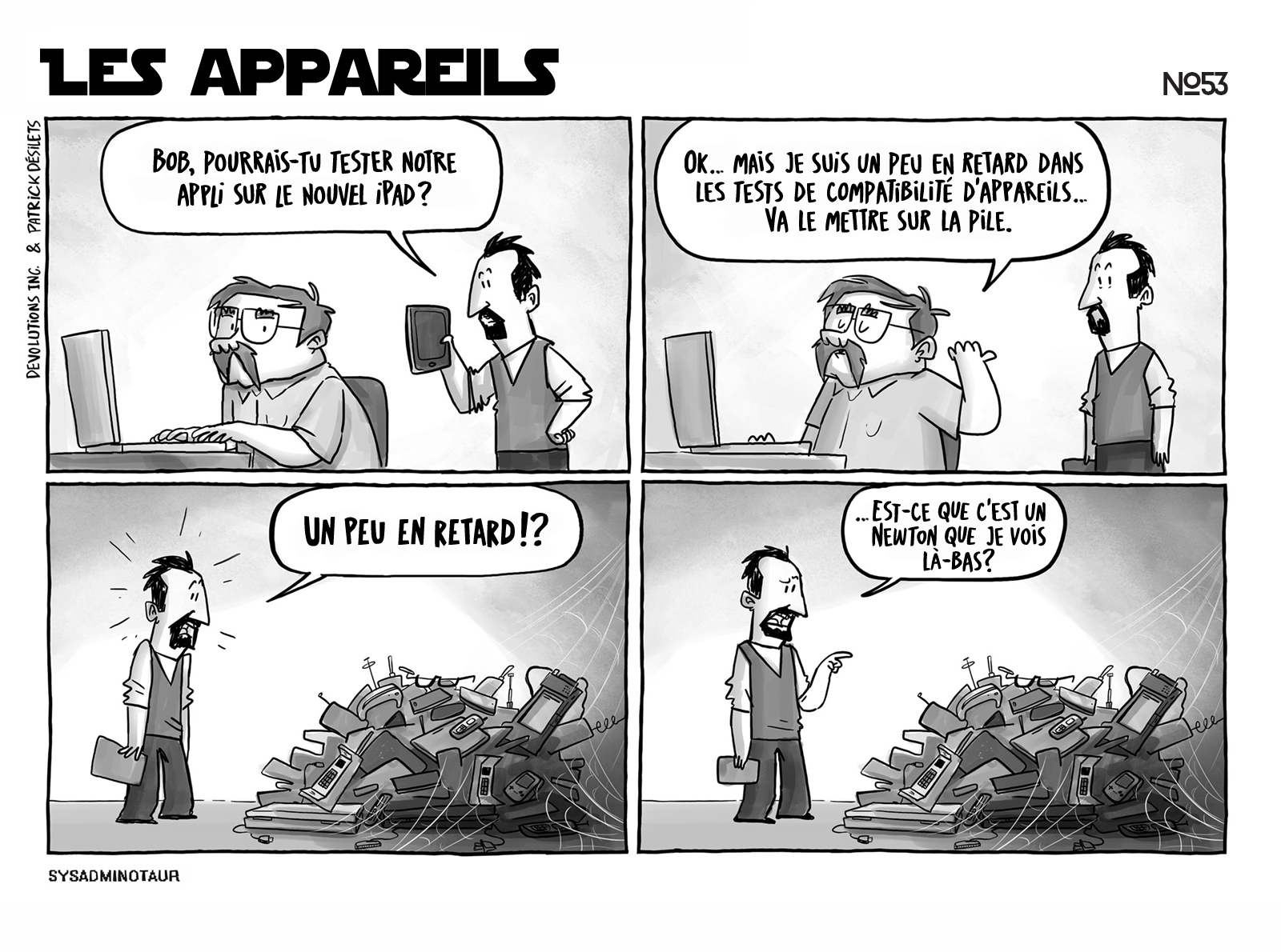 !!Sysadminotaur #53 : Les appareils