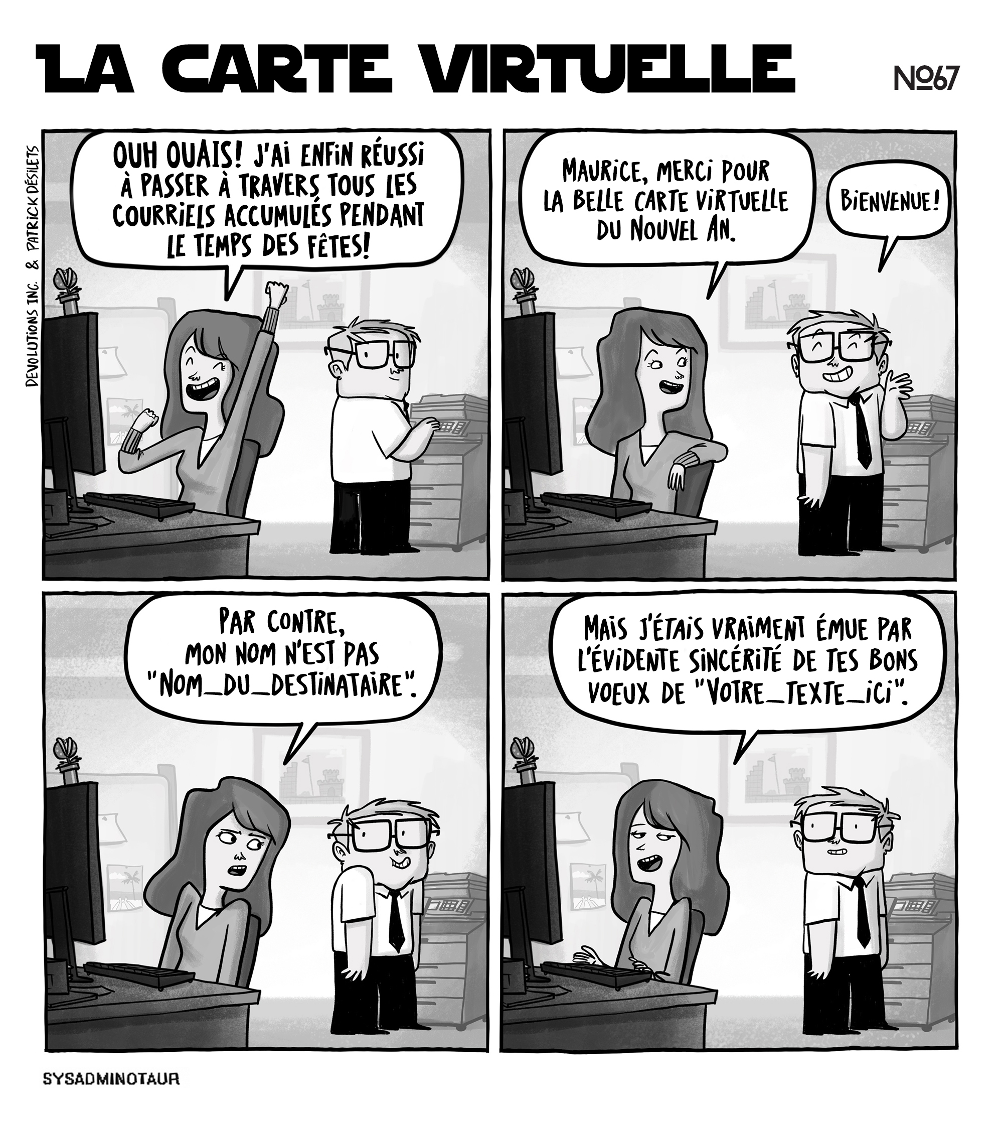 !!Sysadminotaur #67 : La carte virtuelle