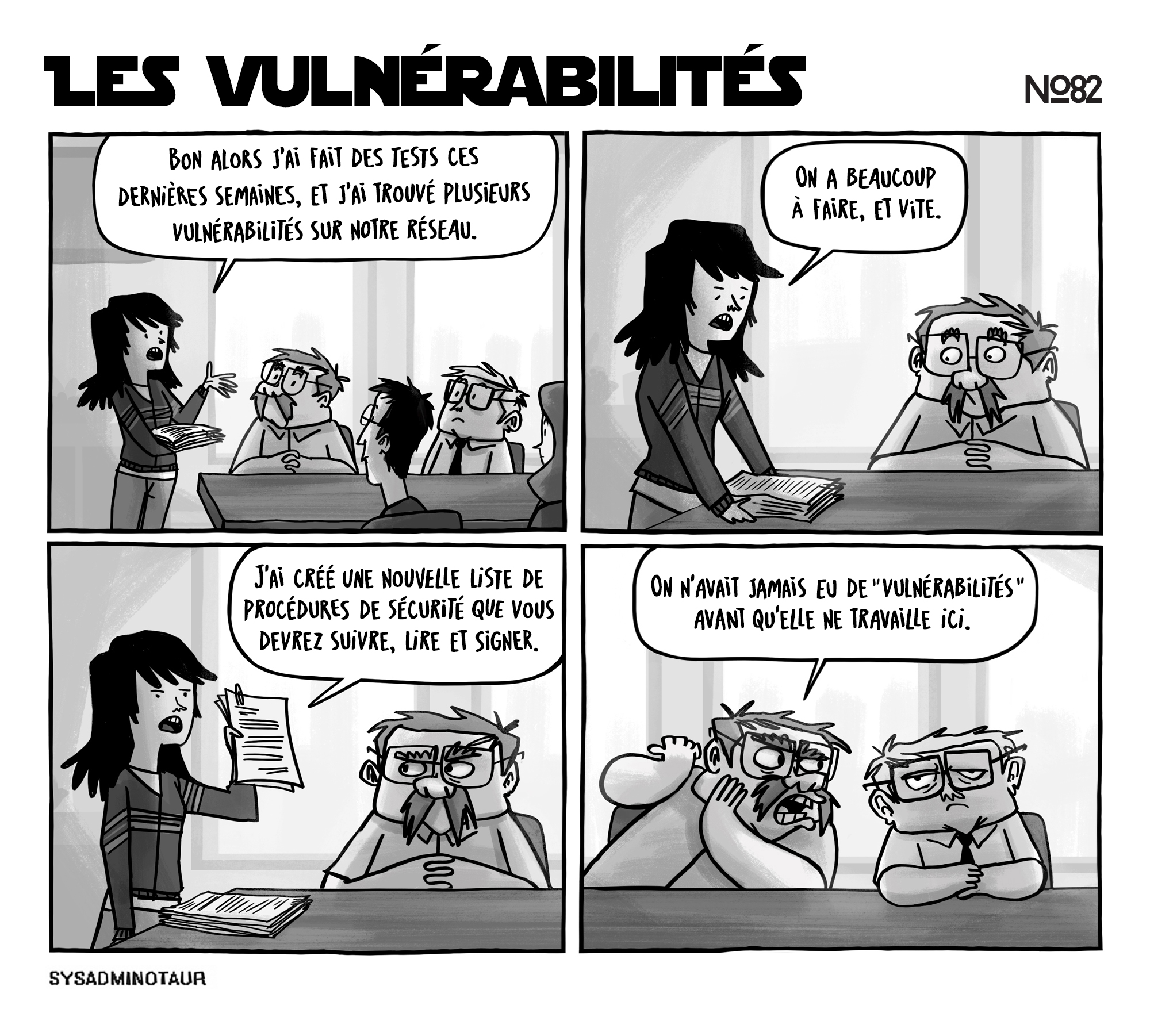 !!Sysadminotaur #82 : Les vulnérabilités
