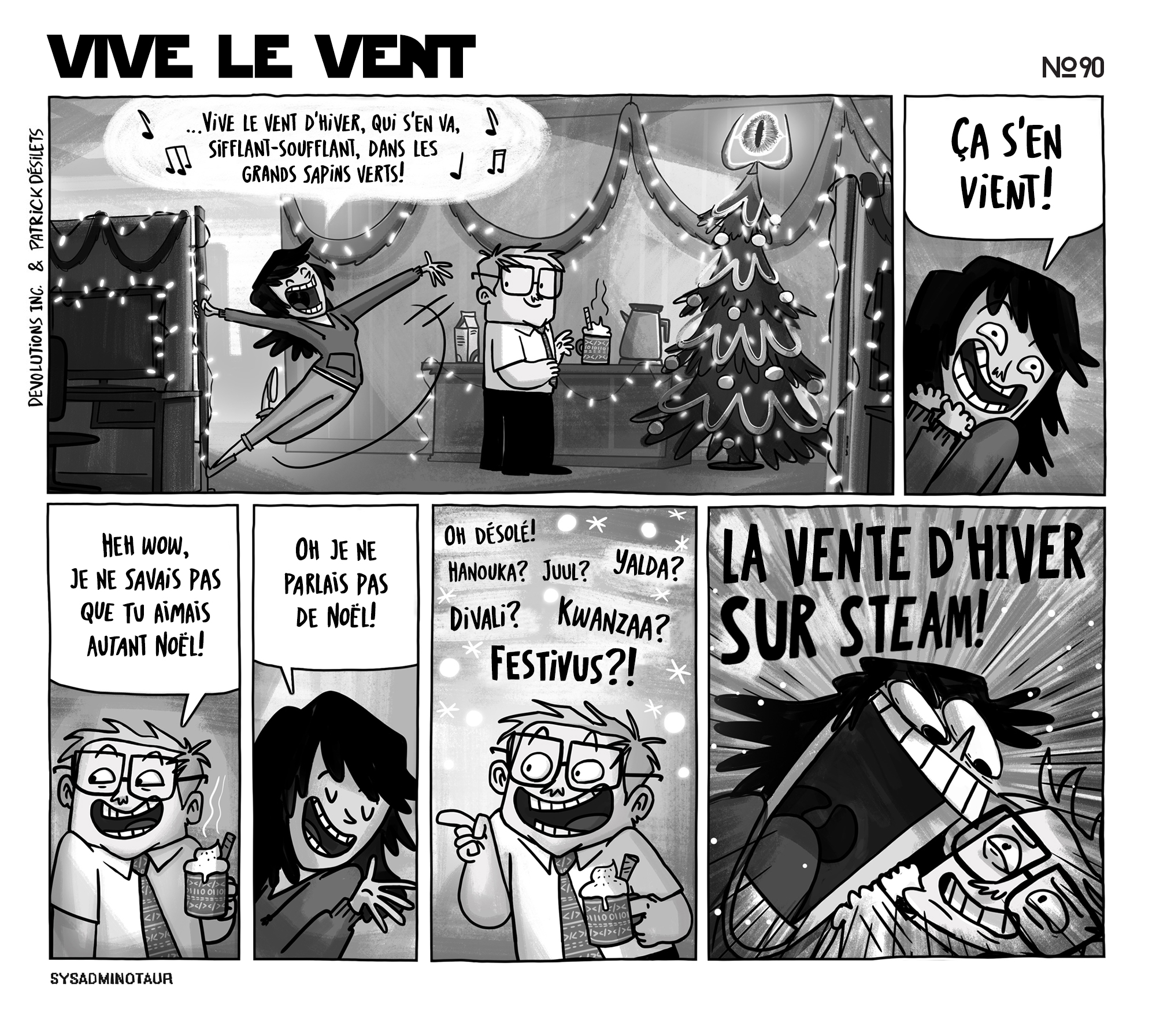 !!Sysadminotaur #90 : Vive le vent