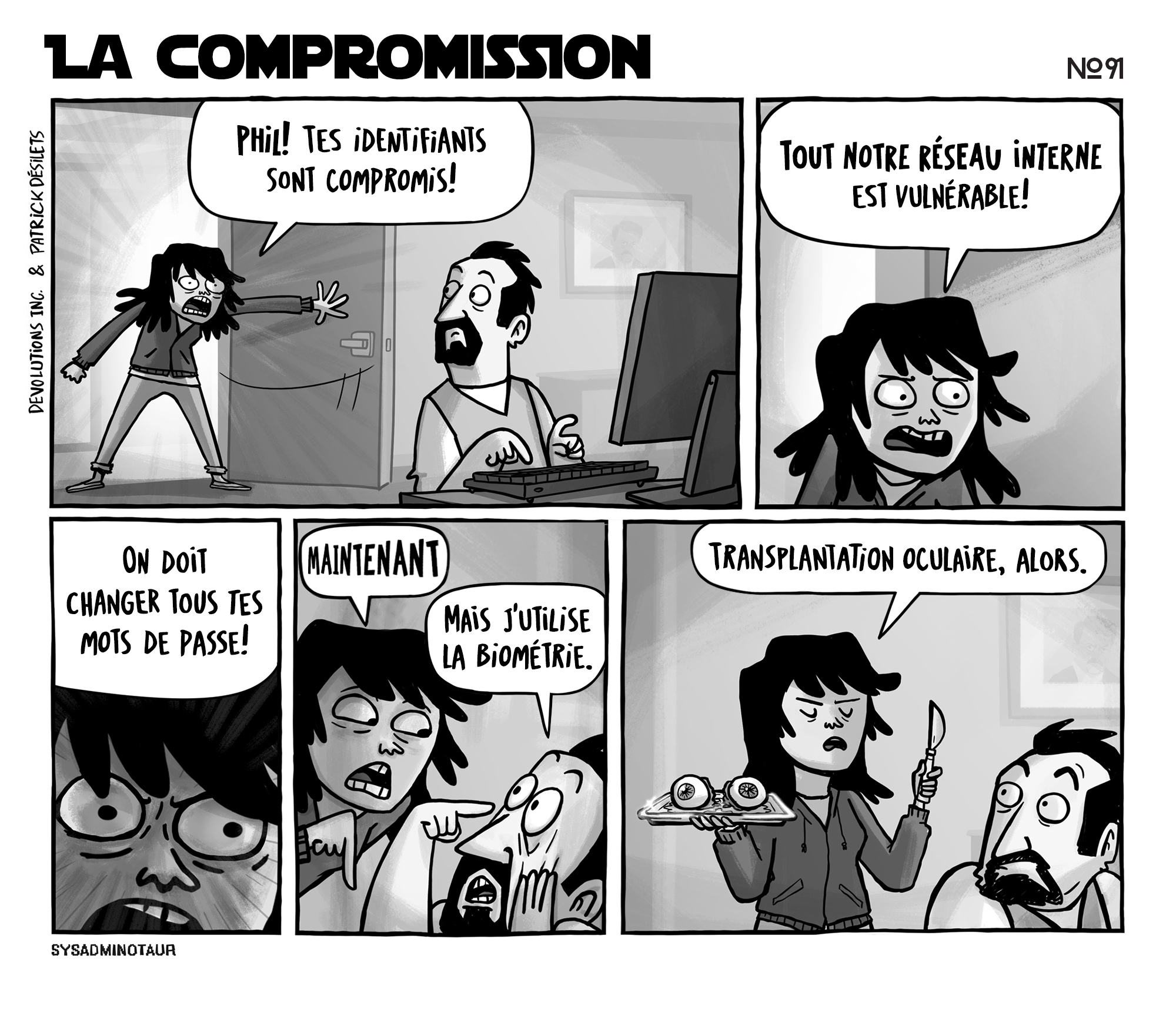 !!Sysadminotaur #91 : La compromission