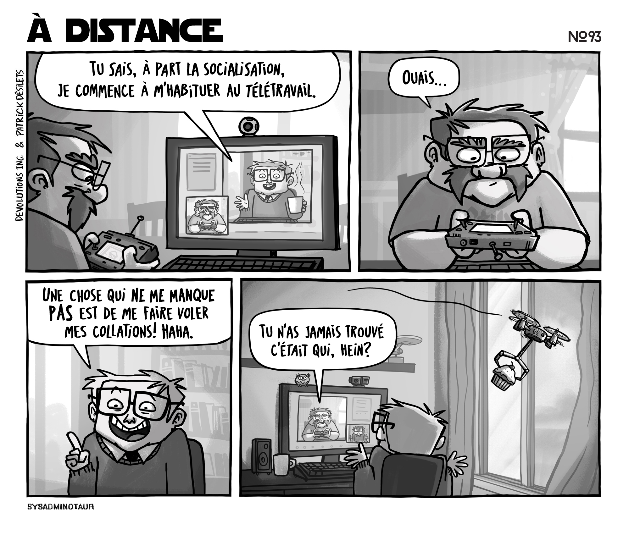 !!Sysadminotaur #93 : À distance