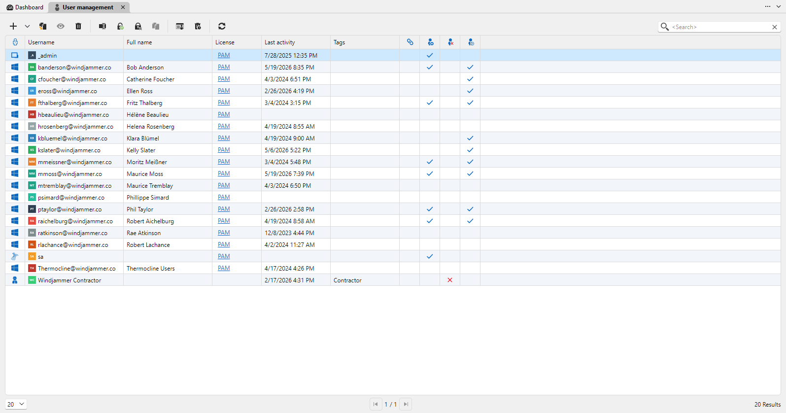 Modifying DVLS users directly in RDM