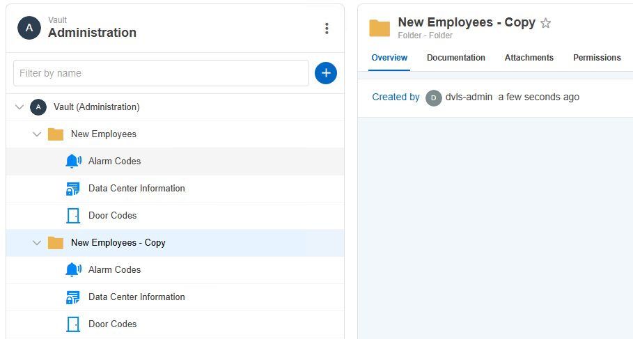 Improved duplicate folder support