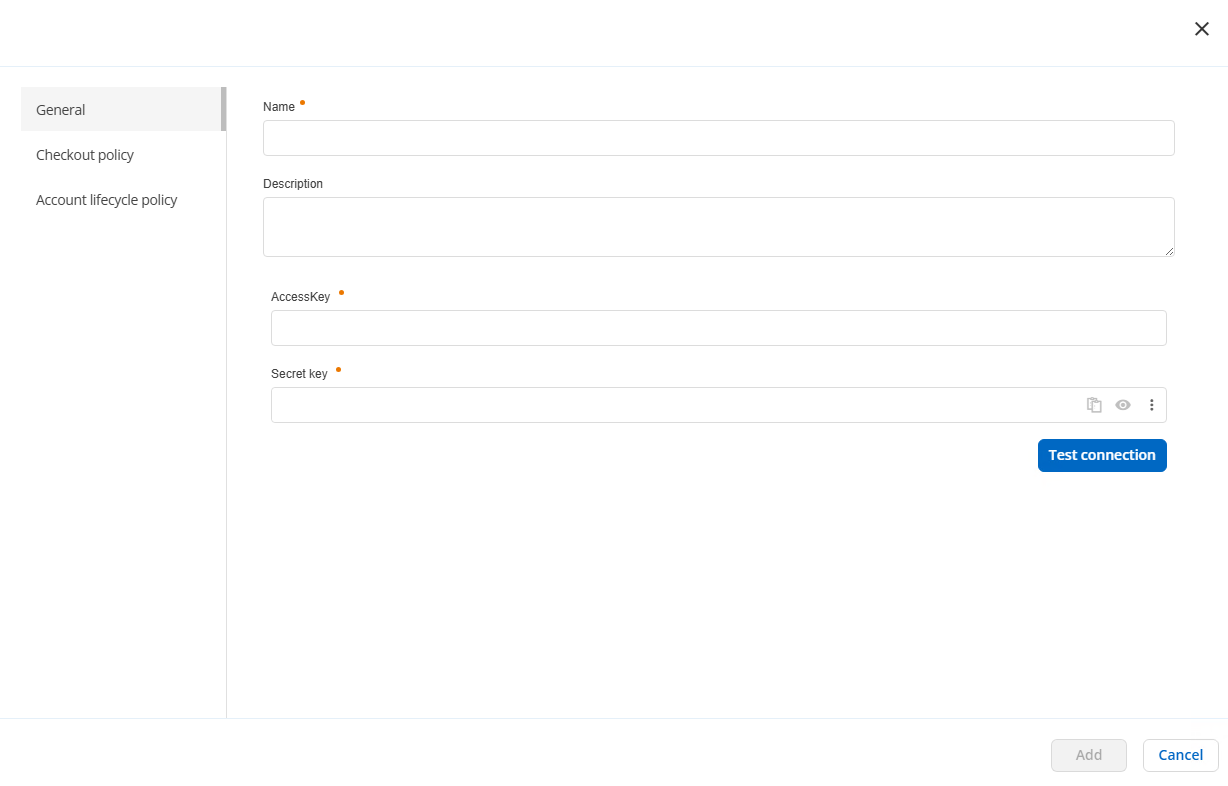 Hub AWS IAM PAM provider configuration