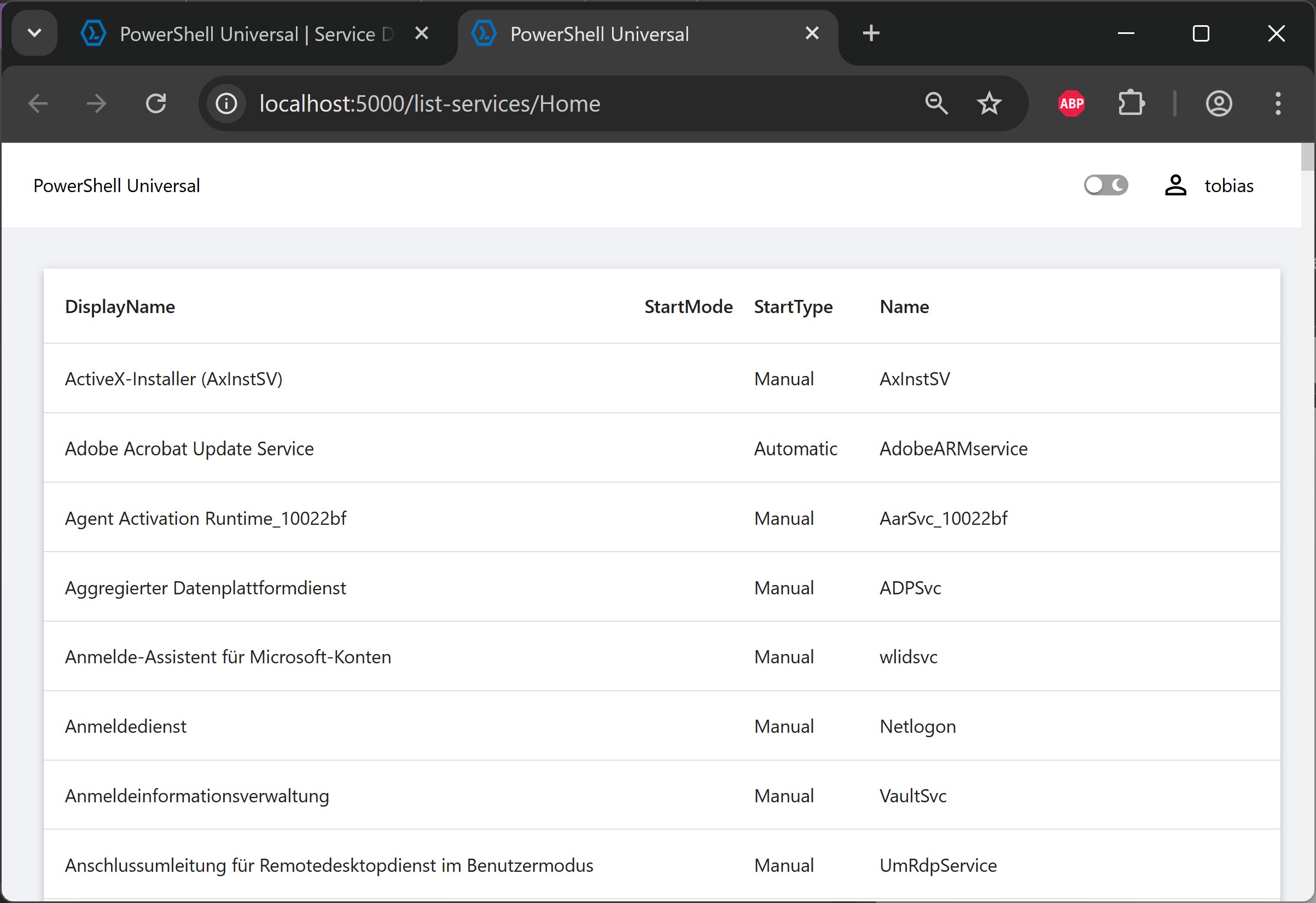 Voir l’application devolutions blogue psu